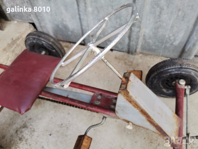 Стара детска количка, снимка 6 - Антикварни и старинни предмети - 36911658