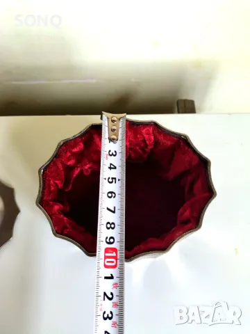 Прекрасна Стара Посребрена Кутия За Бижута-Godinger , снимка 9 - Антикварни и старинни предмети - 49640992