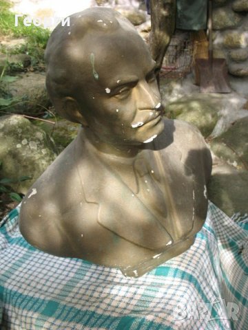 Бюст на другаря Георги Димитров-вожд и учител на българския народ. Спомен за социализЪма!, снимка 2 - Антикварни и старинни предмети - 31104512