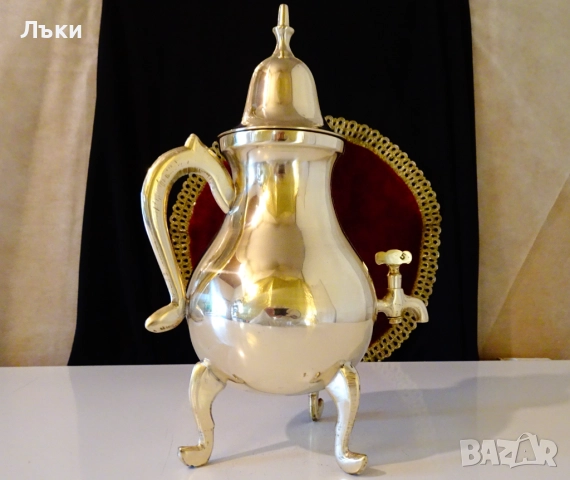 Бронзов диспенсър за вино,ракия,чай,кафе,вода,самовар. , снимка 8 - Антикварни и старинни предмети - 52121468