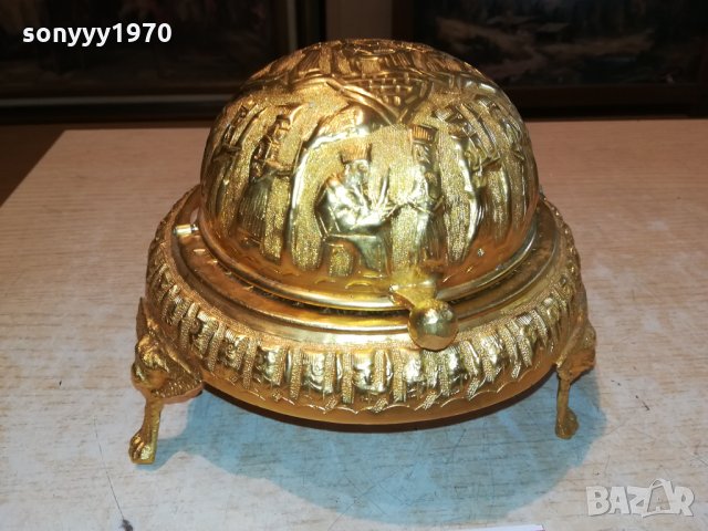 ЗЛАТНА БОНБОНИЕРА-ВНОС ГЕРМАНИЯ 0310211255, снимка 8 - Антикварни и старинни предмети - 34333100