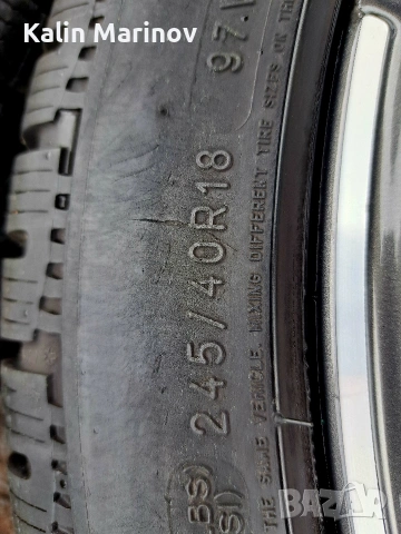 джанти AMG 5х112 18 цола спорт пакет, снимка 8 - Гуми и джанти - 53932451
