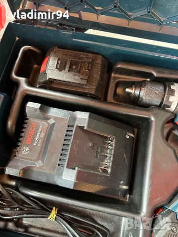 BOSCH GSB 18V-90 C - 2 x 4,0Ah ProCORЕ, снимка 8 - Винтоверти - 52836508
