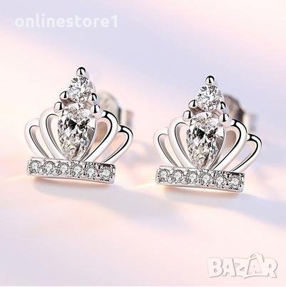 Сребърни обеци - Императрица Код: A241, снимка 2 - Обеци - 30665421