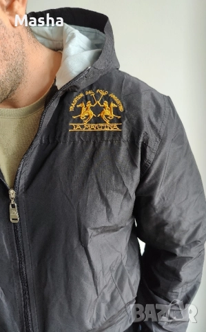 мъжко яке със качулка разм. М, снимка 2 - Якета - 52353258