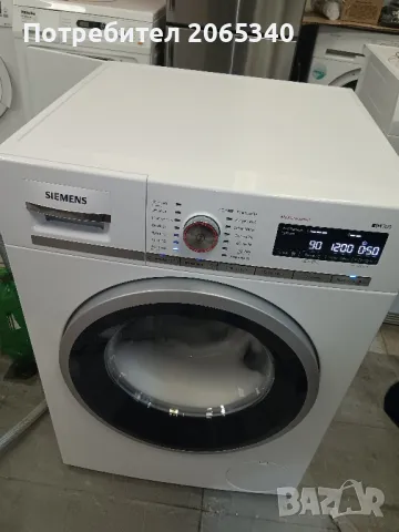 ПЕРАЛНЯ SIEMENS iQ 700 9 кг 1400об А+++, снимка 4 - Перални - 47753934