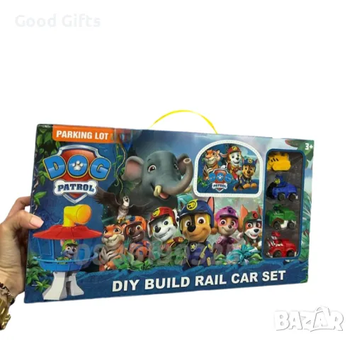 Пес патрул наблюдателница кула с 4 кученца с коли, Фигурки Пес Патрул