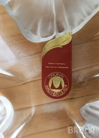 Стъклена фруктиера - Walther, Германия, снимка 5 - Аксесоари за кухня - 49680170