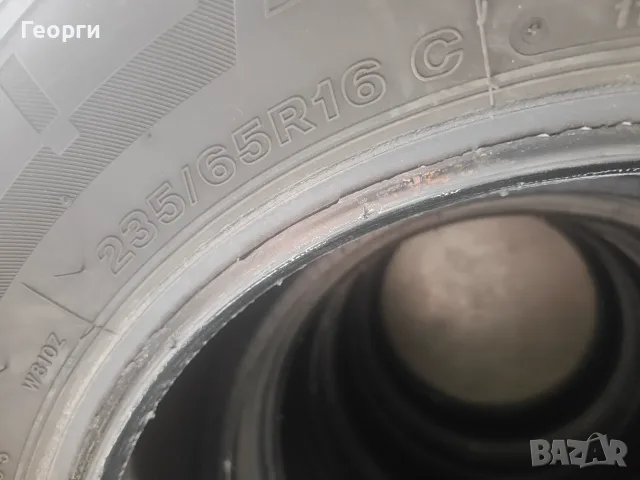 4бр.зимни гуми 235/65/16C Bridgestone, снимка 11 - Гуми и джанти - 55829120