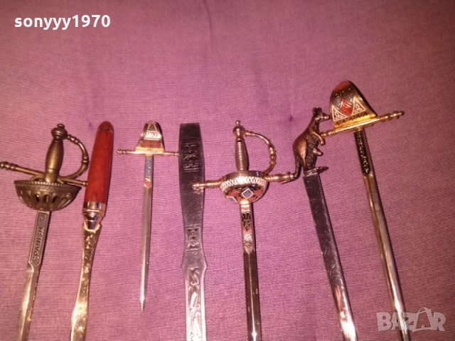 ретро колекция-ножове за писма 2111201145, снимка 2 - Колекции - 30861866