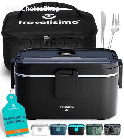 Електрическа преносима кутия за обяд 3 в 1, неръждаема стомана, с аксесоари, 220V/12V/24 , снимка 13 - Кутии за съхранение - 53145464