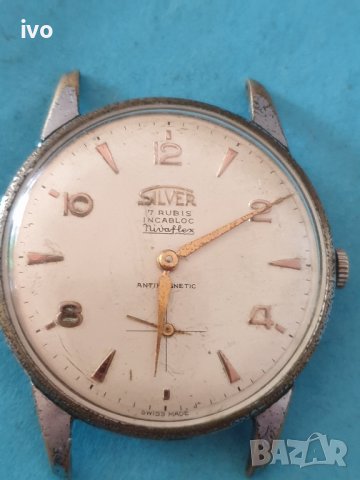 silver 17 rubis watch, снимка 10 - Мъжки - 38463205