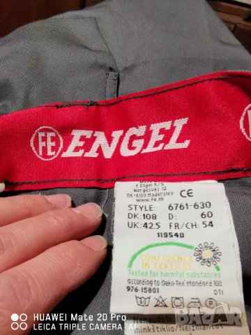 Работни панталонки Engel 60 номер. Чисто нови. , снимка 3 - Панталони - 39966951