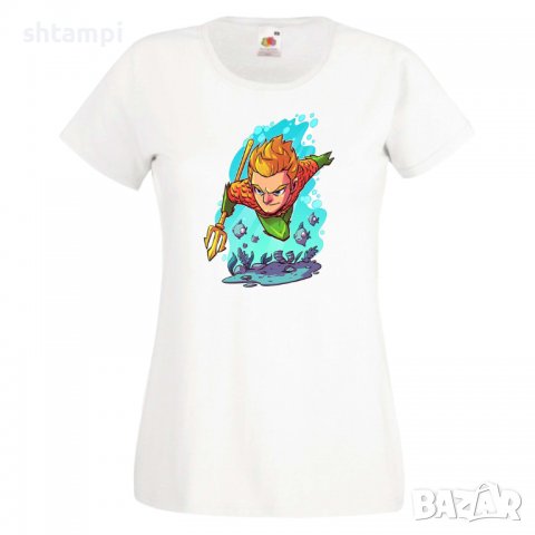 Дамска тениска DC Aquaman DC & Star Wars Игра,Изненада,Подарък,Геймър,