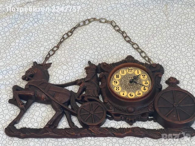 Ретро часовник работещ , снимка 1