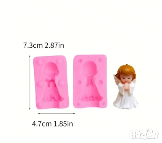 Молд ангел , снимка 2 - Форми - 50579076