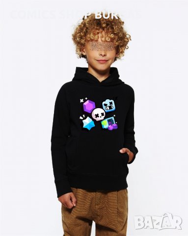 Детски суитчър Brawl Stars, снимка 8 - Детски анцузи и суичери - 30810863