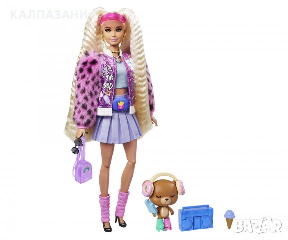 Кукла Barbie - Екстра: С руси опашки BARBIE GYJ77, снимка 2 - Кукли - 34915195