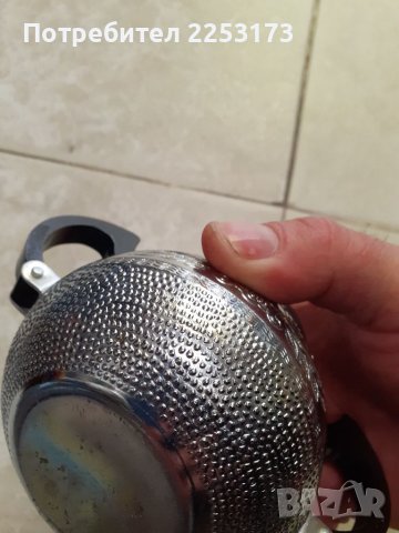 Руски нерж.малък чайник-захарница, снимка 4 - Декорация за дома - 40744904