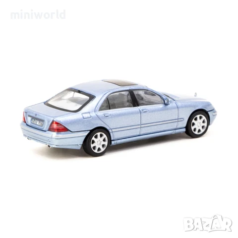 Mercedes-Benz S-Class W220 - мащаб 1:64 на TERMAC моделът е нов в блистер + кутийка, снимка 2 - Колекции - 51267140