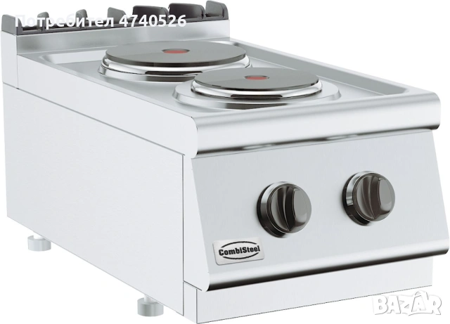 Електрически котлон с 2 зони за готвене – мощност 9000 W