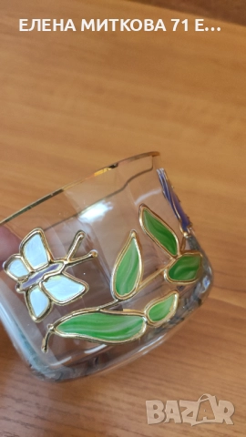 Масивна захарница/бонбониера от кристално стъкло, снимка 3 - Аксесоари за кухня - 52818573