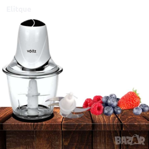 Чопър , 300W/1.5л., 2степени, стъклена купа, бял