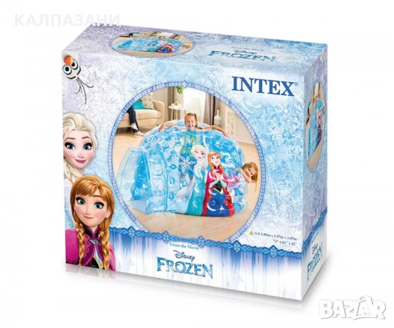 Надуваемо иглу Замръзналото Кралство с топки INTEX FROZEN