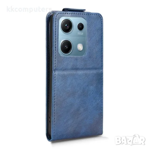 За Xiaomi Redmi Note 14S 4G Вертикален Кожен Калъф със Стойка, Магнитно Закопчаване, Слот за Карта и, снимка 9 - Калъфи, кейсове - 56164653