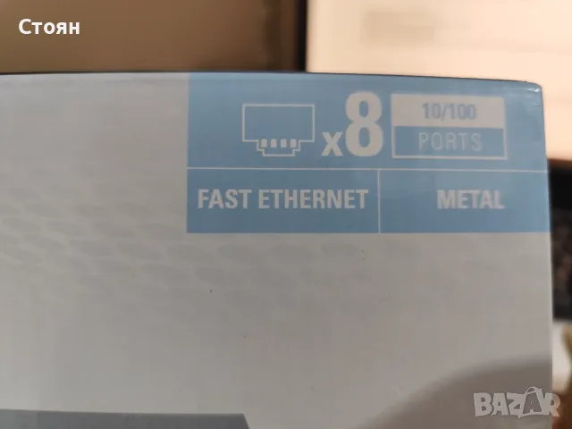 Суич D-Link DES-108/E, 100Mbps, 8x 10/100Mbps, снимка 3 - Суичове - 56549643