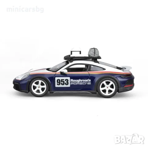 Метални колички: Porsche 911 Dakar (992) – 1:24, снимка 4 - Колекции - 55983534