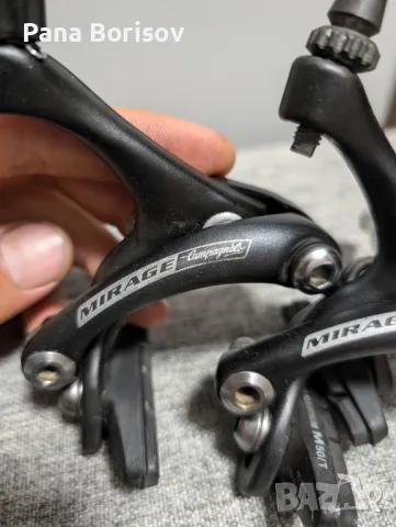 Шосейни Челюсти Campagnolo Mirage Черни, снимка 3 - Части за велосипеди - 47697020