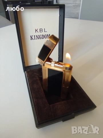 Винтидж Запалката KBL KINGDOM Чисто Нова 