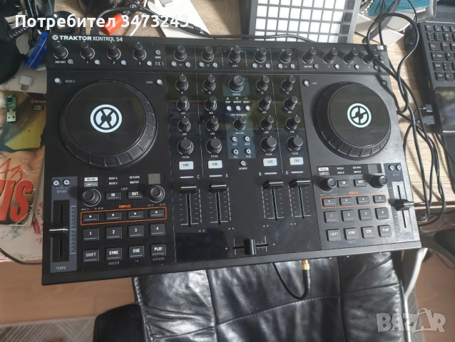 traktor sk4 mk1 dj контролер , снимка 2 - Ресийвъри, усилватели, смесителни пултове - 51879344