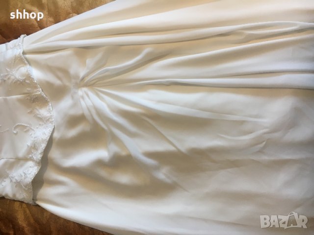 Булчинска рокля размер L, снимка 5 - Сватбени рокли - 29281847