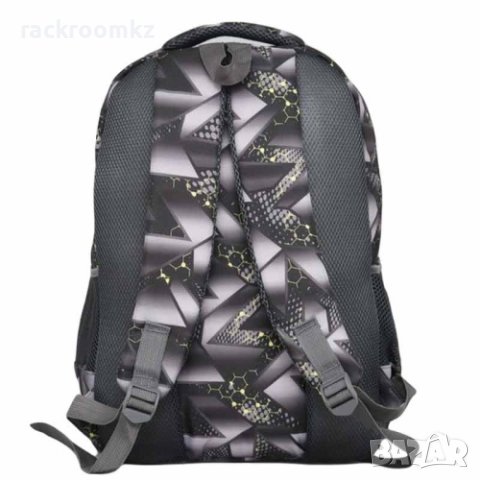 Ученическа раница в атрактивни цветове с три отделения, снимка 2 - Раници - 42200001