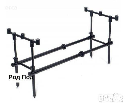 Родпод - стойка за шаранджийски риболов RAVEN Chunky Black Rodpod III, снимка 2 - Такъми - 38314660