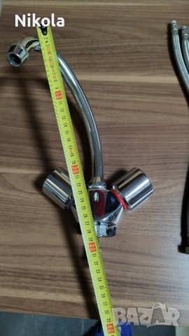 Батерия - стоящ смесител за мивка с два крана Vidima Ideal Standard, снимка 11 - ВИК - 40800776