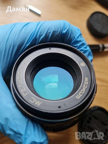 Helios 77M-4 обектив M42