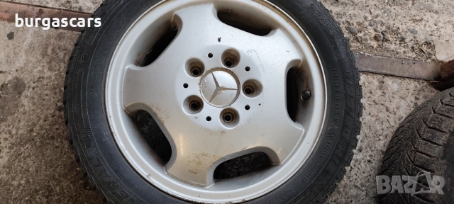 Алуминиеви джанти 15ки Mercedes A160 W168 - 240лв, снимка 5 - Гуми и джанти - 52858806