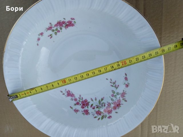 Голяма порцеланова купа, снимка 4 - Чинии - 35507483