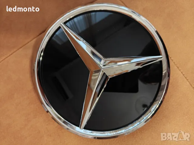 Предна емблема Mercedes Предна емблема Mercedes 18.5 см за C, B, A-Class, GLB, GLA, CLA (2019-2022), снимка 3 - Части - 49923178