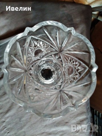 кристална ваза , снимка 3 - Вази - 29512828