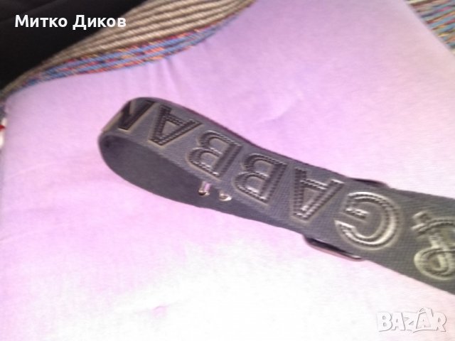  Колан марков на DOLCE&GABBANA 113см дълъгна 4.5см ширина, снимка 6 - Колани - 39350708