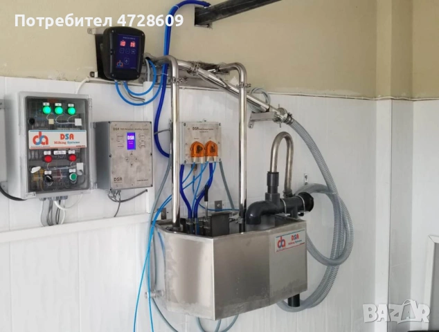 Доилна Зала и Хладилна Вана