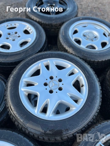 ⭐ Оригинални джанти Mercedes с гуми – отлични!, снимка 4 - Гуми и джанти - 53057512