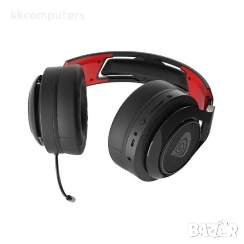 Genesis Gaming Headset SELEN 400 with Microphone Wireless Black-Red Геймърски слушалки, снимка 4 - Bluetooth слушалки - 50389629