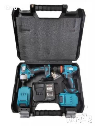 Комплект 2 в 1 Акумулаторен гайковерт и винтоверт 36V 8Ah, снимка 2 - Винтоверти - 47718803