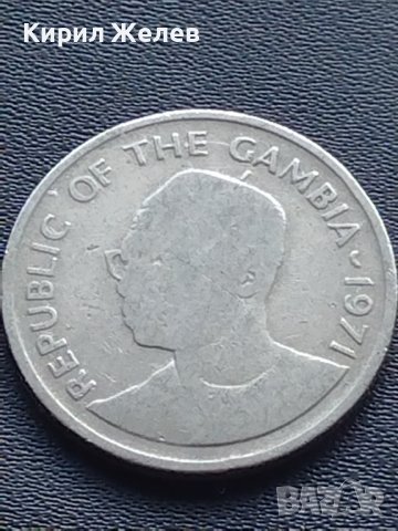 Монета 25 bututs1971г. GAMBIA рядка за КОЛЕКЦИОНЕРИ 41114, снимка 4 - Нумизматика и бонистика - 42775130