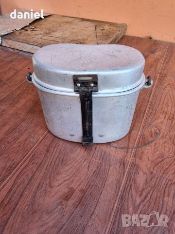 Военни старо българско войнишко канче - бъбрек, снимка 2 - Оборудване и аксесоари за оръжия - 34246633